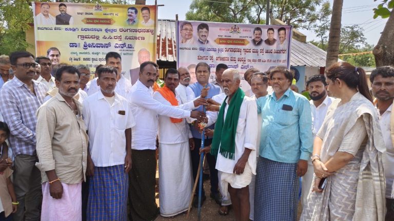 ರಂಗನಾಥಹಳ್ಳಿಗೆ 5 ಕೋಟಿ ವೆಚ್ಚದಲ್ಲಿ ಸುಸಜ್ಜಿತ ರಸ್ತೆ ನಿರ್ಮಾಣ -ಶಾಸಕ ಡಾ. ಶ್ರೀನಿವಾಸ್ ಎನ್. ಟಿ.